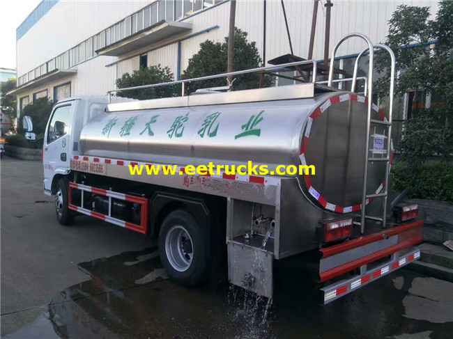5000 Litres Milk Delivery Trucks