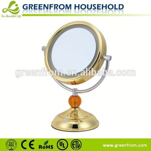 Fashion double sides golden-plated mirror finished flower pots