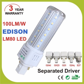 CE Rohs 2 pin G24 LED corn Lamp