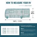 Tampa de RV atualizada, 5 camadas extra-espessuras anti-UV