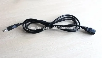 Italy IMQ CEI 3 Round Pin Plug With Grounding power cord to IEC C17