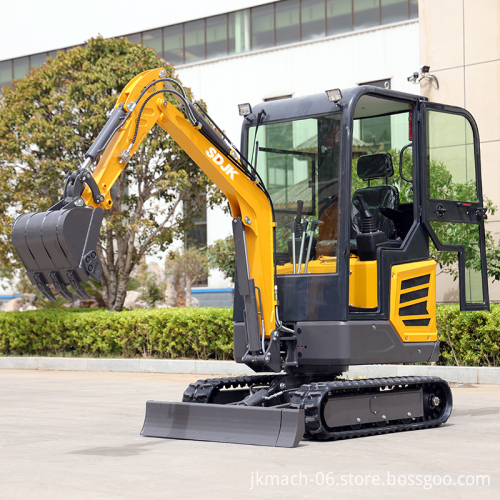 2 Ton Mini Excavator: Hydraulic Crawler Small Excavator for Sale