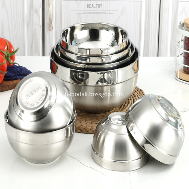 Round Stainless Steel Bowl