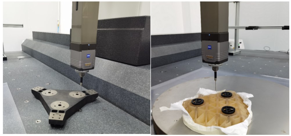 optical dimensional metrology; CMM measurement
