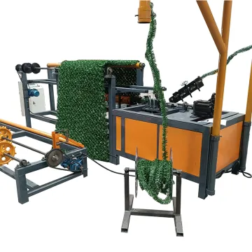 GST Automatic Chain Link Fence Machine: Fence Making Machine for Grass Fences