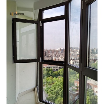 New Design Modern Style Double Glazed Low-e Glass UPVC Casement Windows