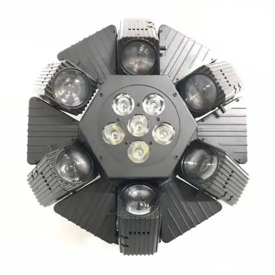 Professional Disco DJ Stage 6x30W LED Beam Light with 6 Bee Eyes Moving Light