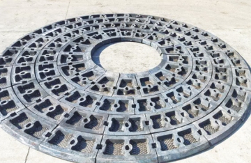 Cement mill components Anti-blocking Grate Plate