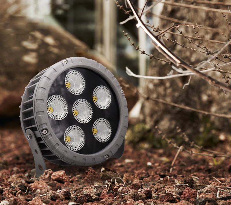 Refletor LED COB para jardim