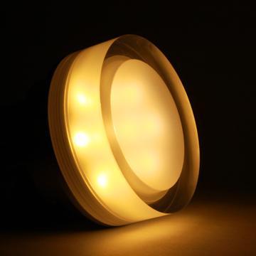 Sâu 7W đèn, ấm trắng