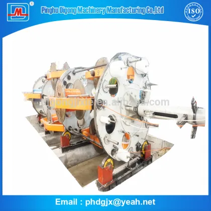 back twist machinery for making cable wire in cable manufacturing equipment