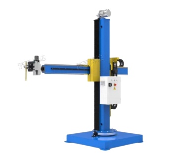 High Quality Adjustable Welding Column Boom Manipulator" could be succinctly titled as:

"Adjustable Welding Boom Manipulator" 

However, if you want to retain as much of the original phrase as possible while keeping it SEO-friendly and concise, "High Qua