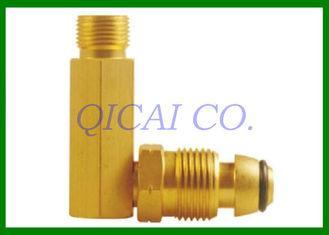 Brass Gas Propane Aadapter , Inlet thread MPOL (EXT 0.880-1