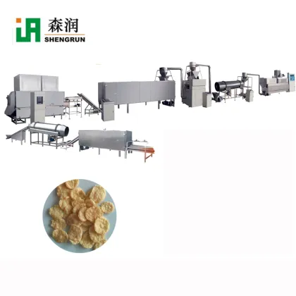 Automated Corn Flakes and Breakfast Cereal Production Machine