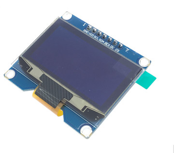 1.54 Inch 7PIN White OLED Screen Module - SSD1309/SSD1306 IIC/SPI Interface 128*64