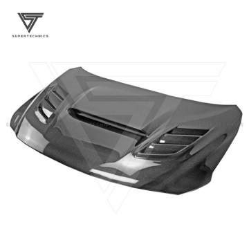 Supertechnics Style Carbon Fiber Hood for Subaru WRX S4 VB 2022-2024