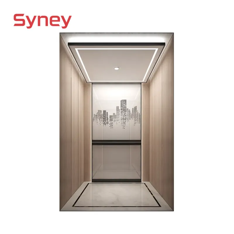 Sydney VVVF Control Residential Lifts Passenger Elevator with Machine Room