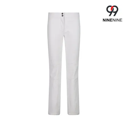 Womens ski pants with interior layer of fleece