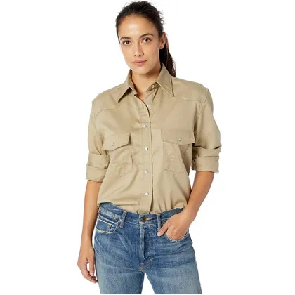Women's Long Sleeve Snap Workshirt
