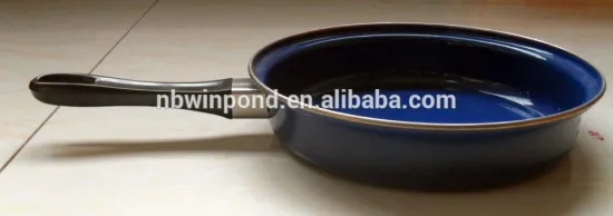 Enamel camping fry pan
