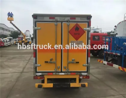 4x2 explosion-proof box truck /Blasting Equipment Transporter