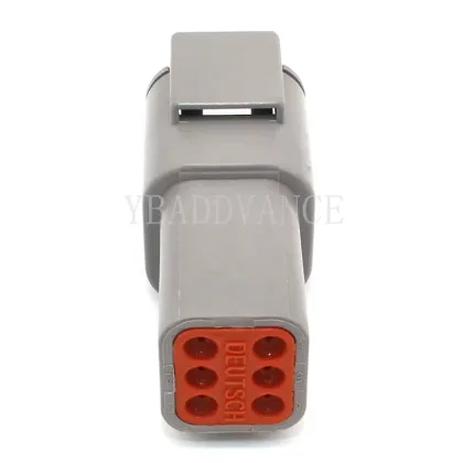 DTM04-6P: Deutsch DTM Series 6-Pin Electrical Waterproof Male Connector Housing