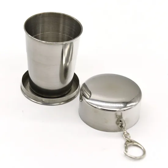 Stainless Steel Creative Telescopic Cup