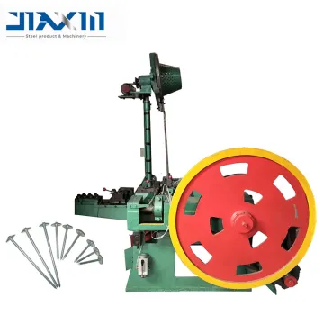 Hot Sale Automatic Umbrella Head Roofing Nails Making Machine