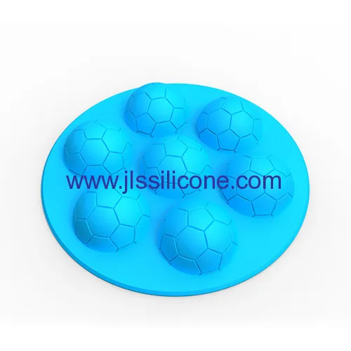 New Arrival! 3d Football Shaped Silicone Cake Baking Molds 