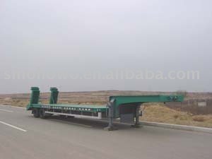 2-AXLES LOW BED SEMI TRAILER
