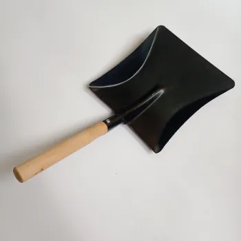 Wooden Handle Metal Dustpan and Small Hand Shovel - Cheap