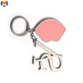 Metal Customized Logo Soft Enamel Keychain