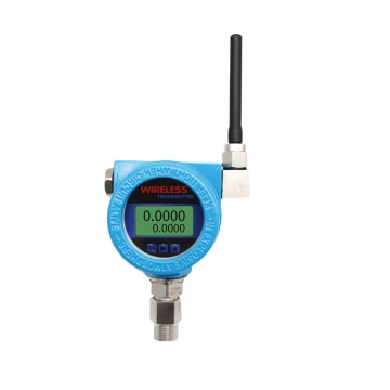 Sensor de presión inalámbrica de la industria del aceite LCD de energía de la batería