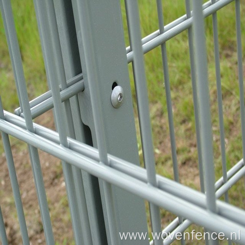 PVC Coated Prestige Double Horizontal Wire Fence