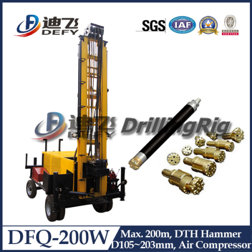China Best Dfq-200W DTH Drill Rig Manufacturer