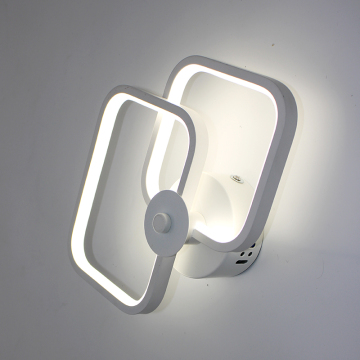 Antique Retro Black White Wall Light for Elegant Hotel Decoration