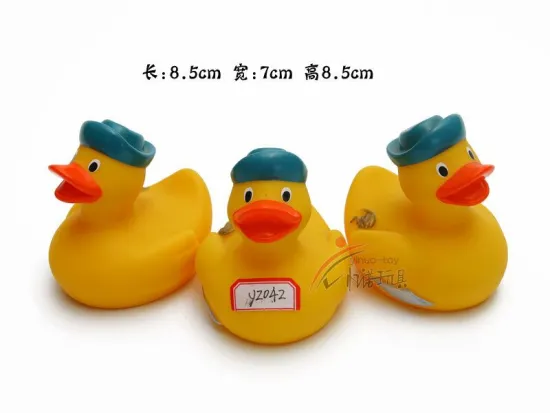 welcomed custom bath floating vinyl toys kids yellow duck rubber toys PVC