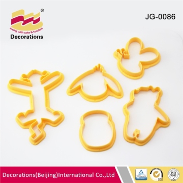 2014 ice cream plastic plunger cookie cutter mould