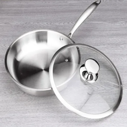 Stainless Steel Honeycomb type Non-stick Pan