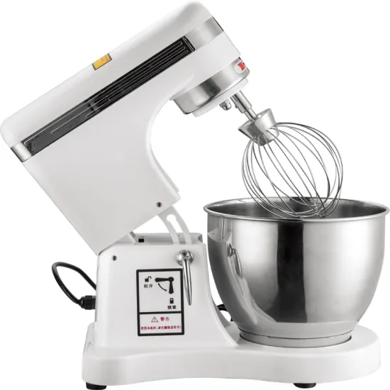 Commercial Bakery Heavy Duty Planetary 3 In1 Kitchen Food Mixer Machine Electric Bread Pizza Cake Stand Mixer 7L for Dough