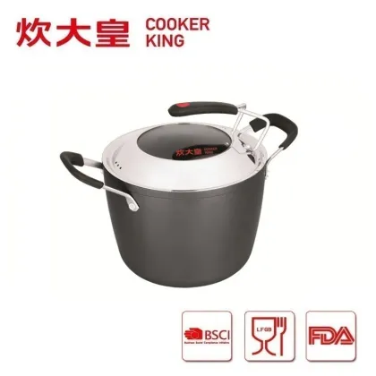 Factory Price Aluminium Casserole Hot Pot / Mini Casserole