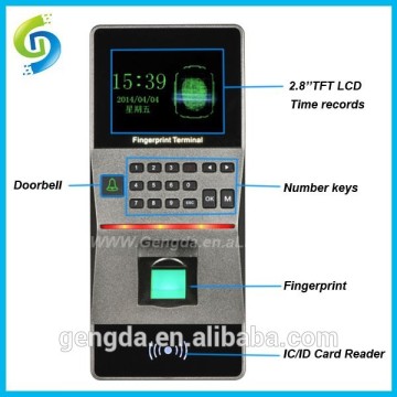 Biometric fingerprint terminal time attendance