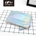 Word style glitter make up cosmetic bag