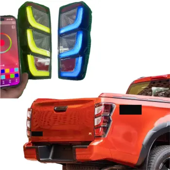 RGB Taillight - Colorful LED Rear Lamp for Dmax/D-max 2020-2025