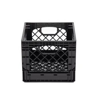 Folding Dairy Milk Crate 16 Quart Square
