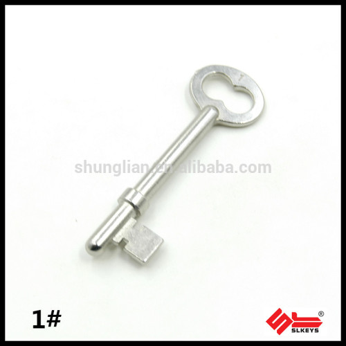 1# zinc alloy blank key