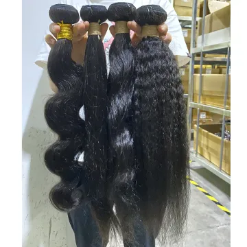 Brazilian Straight Hair Bundles Virgin Human Straight Hair Extensions Weave 100% Unprocessed Hair Bundles With Closure