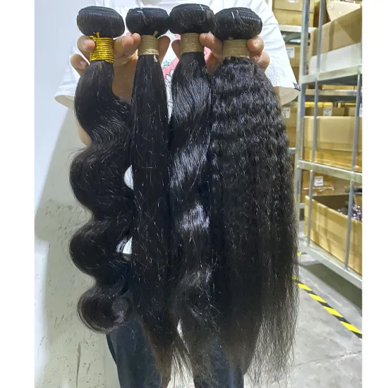 Brazilian Straight Hair Bundles Virgin Human Straight Hair Extensions Weave 100% Unprocessed Hair Bundles With Closure