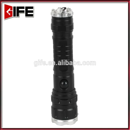 GF-6006-1 2016 New White Box Waterproof Mini LED Zoom flashlight