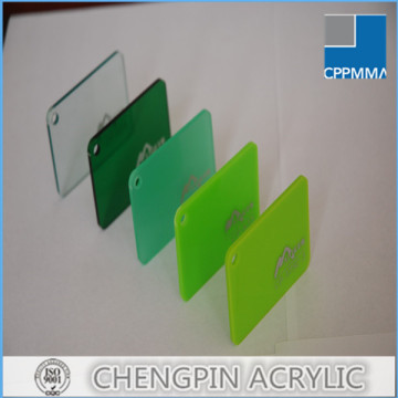 acrylic green wall panel